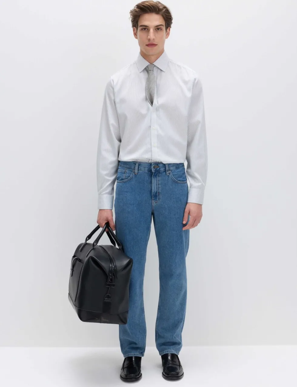 Straight Fit Lightweight Soft Touch Jeans