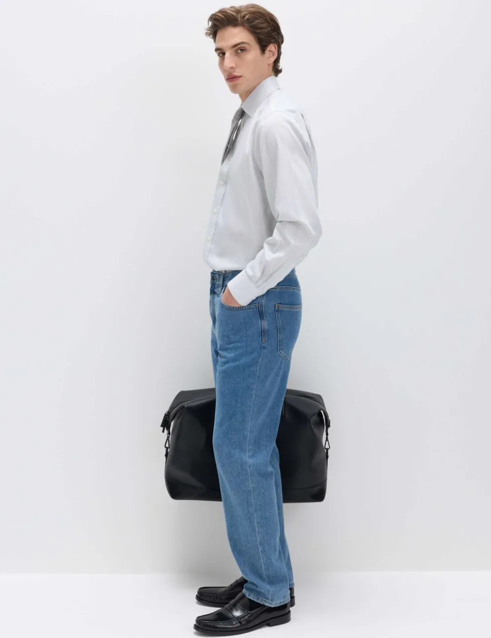 Straight Fit Lightweight Soft Touch Jeans