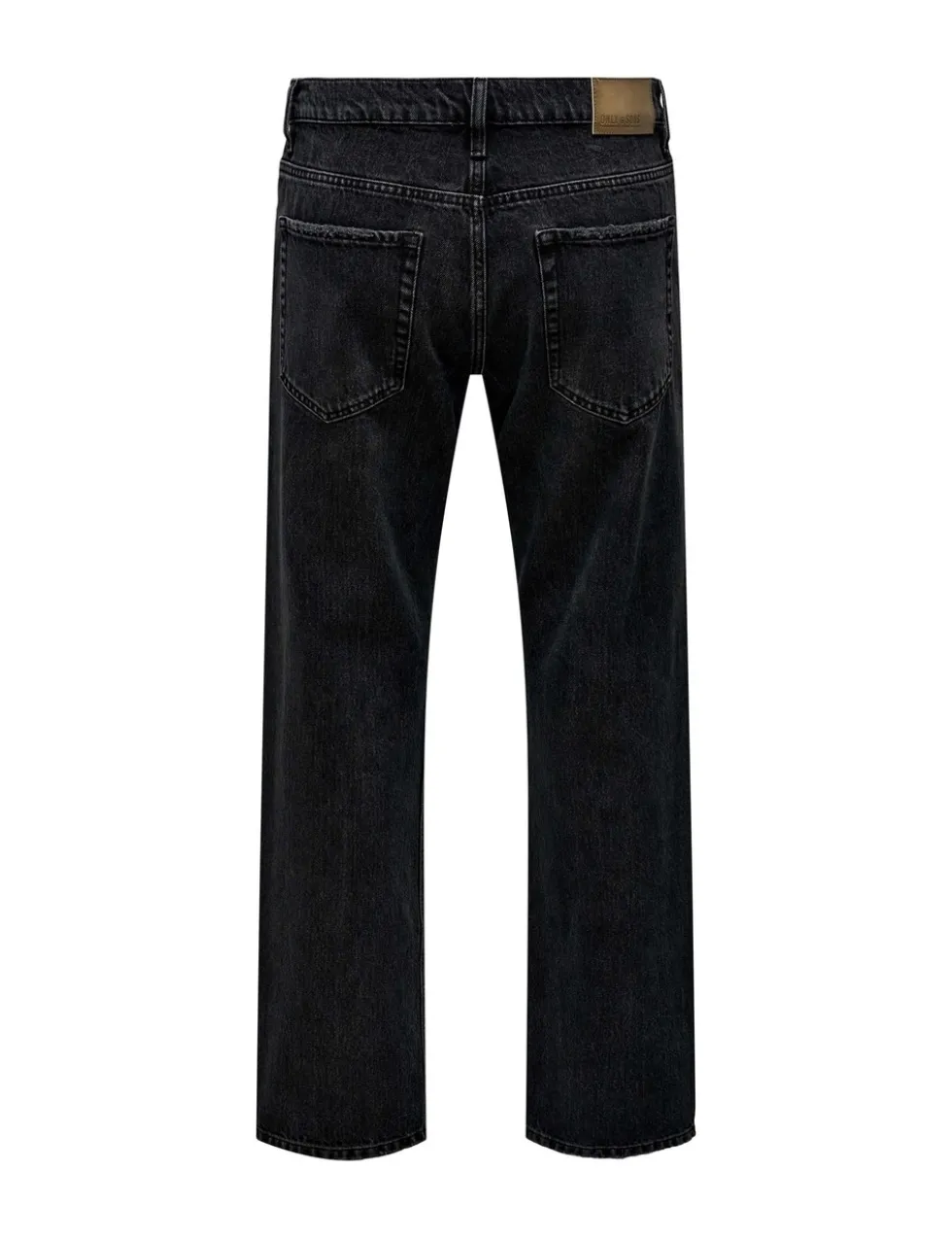 Straight Fit Pure Cotton 5 Pocket Jeans