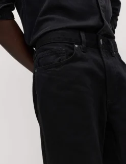 Straight Fit Pure Cotton Jeans