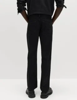 Straight Fit Pure Cotton Jeans