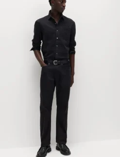 Straight Fit Pure Cotton Jeans