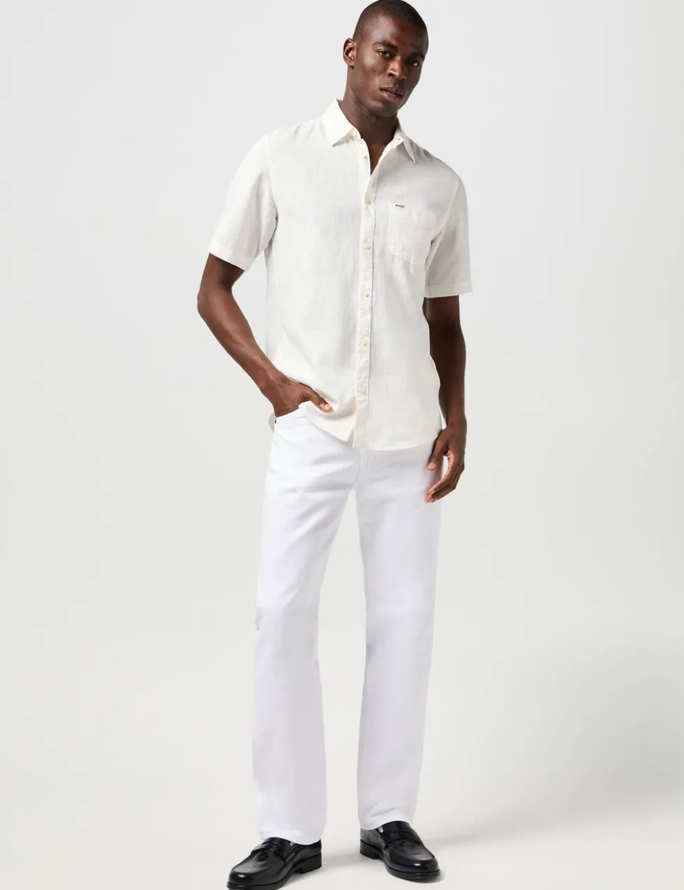 Straight Fit Pure Cotton Jeans