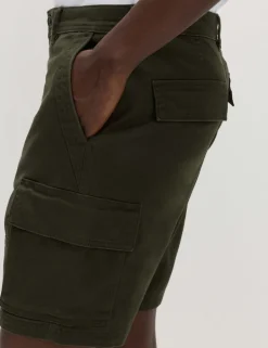 Straight Fit Stretch Cargo Short