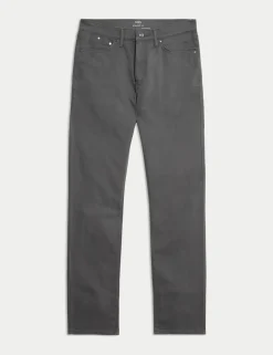 Straight Fit Stretch Jeans