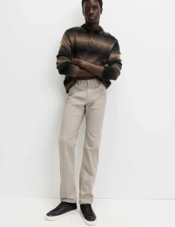 Straight Fit Stretch Jeans