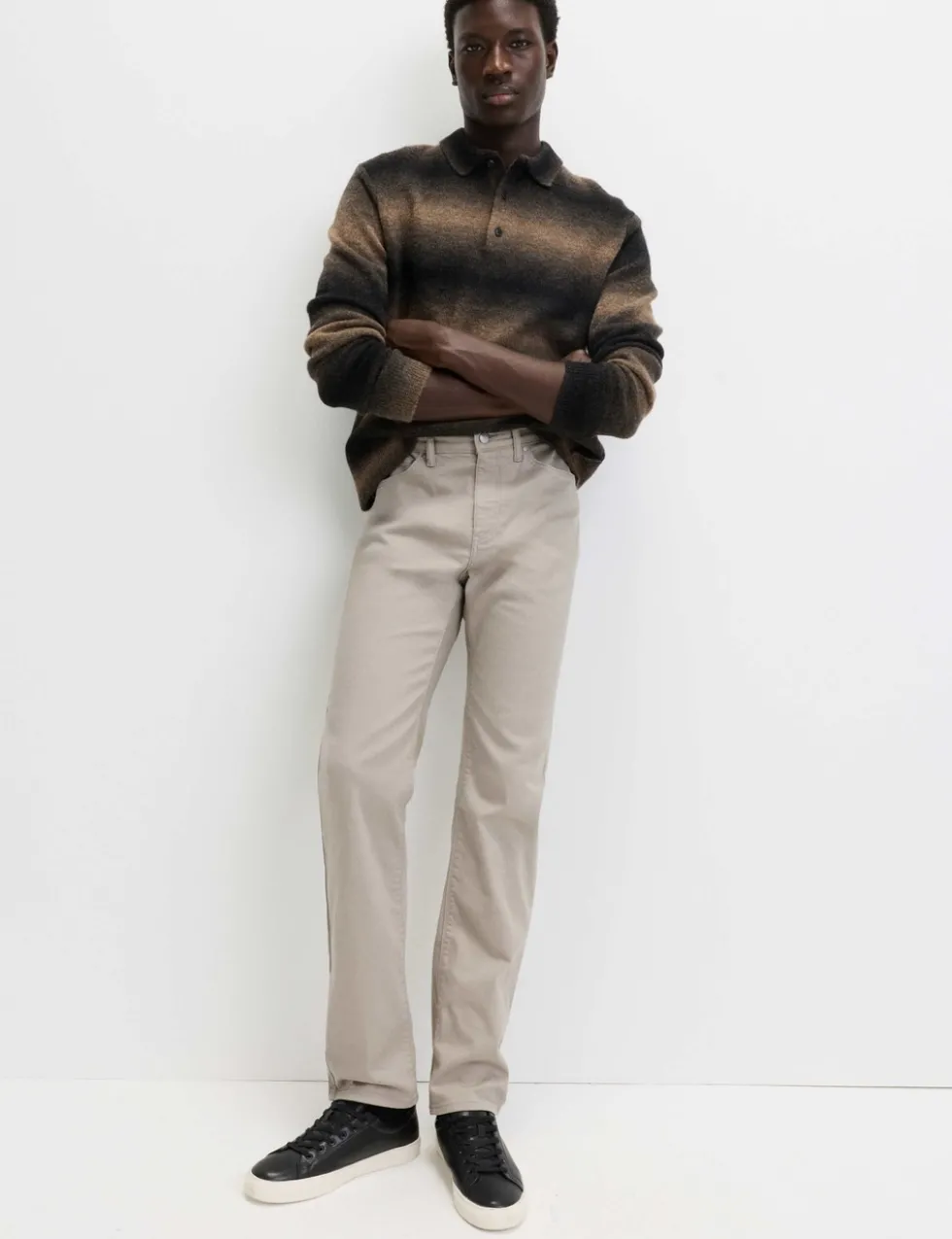 Straight Fit Stretch Jeans