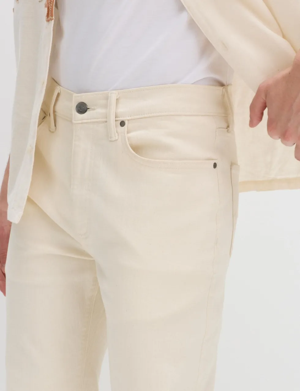 Straight Fit Stretch Jeans