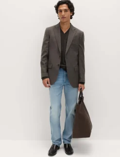 Straight Fit Stretch Jeans