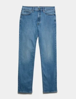 Straight Fit Stretch Jeans