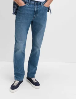 Straight Fit Stretch Jeans
