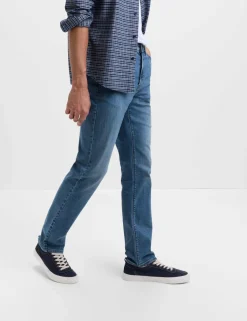 Straight Fit Stretch Jeans