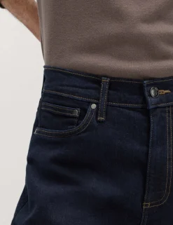 Straight Fit Stretch Jeans