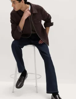 Straight Fit Stretch Jeans