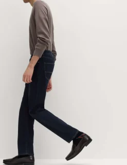 Straight Fit Stretch Jeans