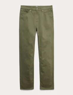 Straight Fit Stretch Jeans