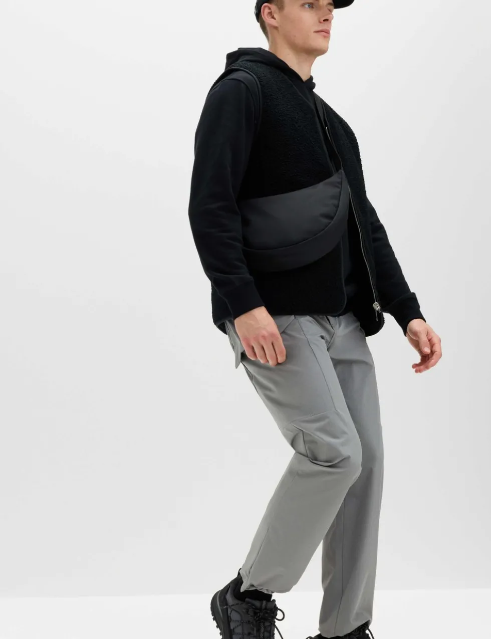 Straight Fit Technical Cargo Trousers