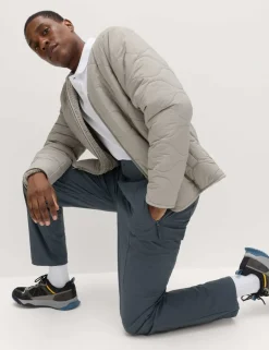 Straight Fit Technical Cargo Trousers