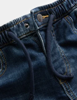 Straight Leg Cotton Rich Comfort Waist Jeans (2-8 Yrs)