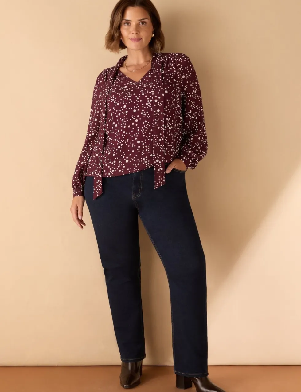 Straight Leg Jeans
