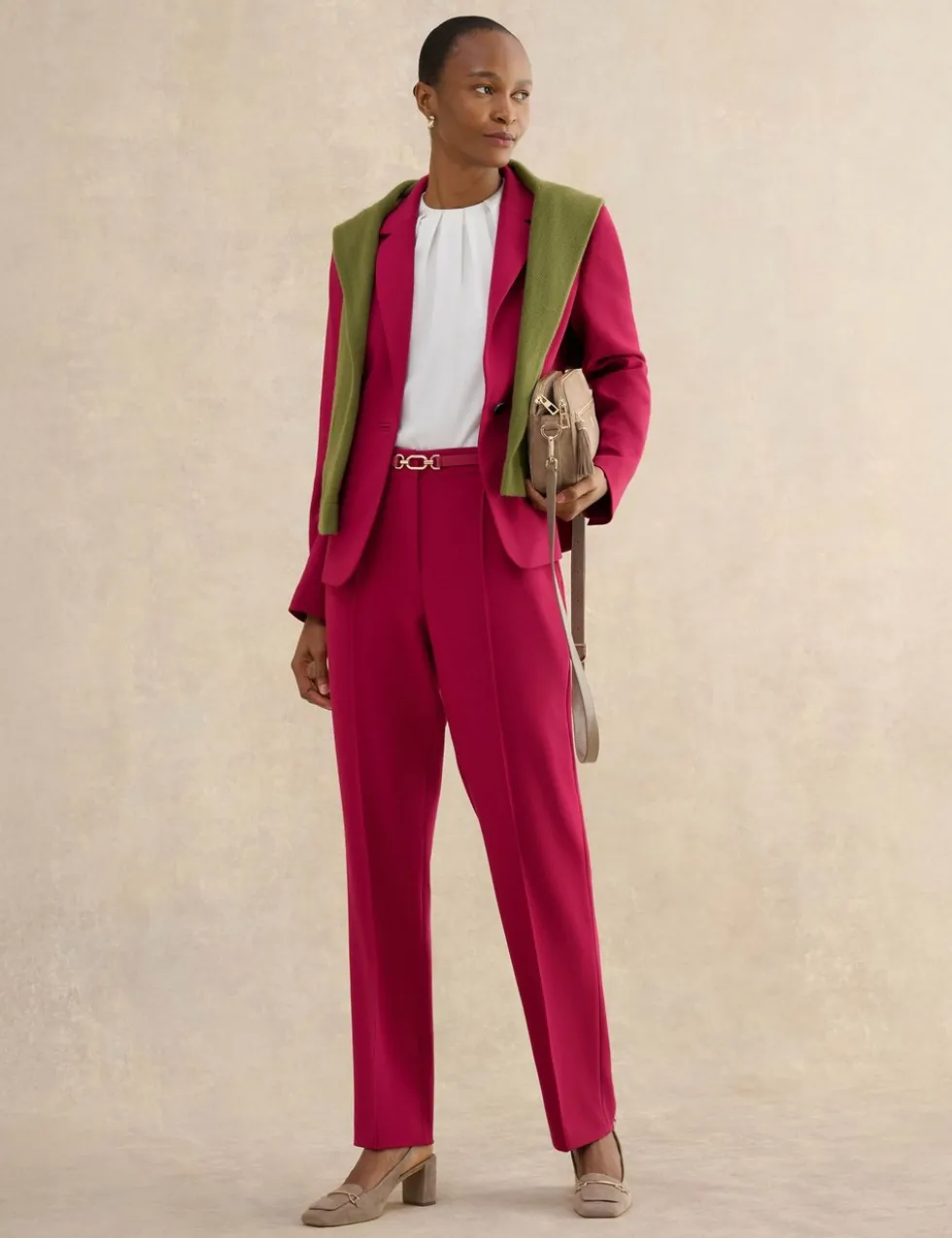 Straight Leg Trousers