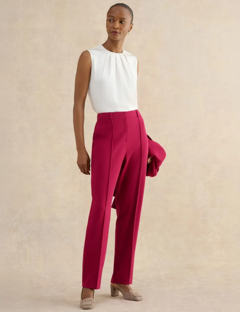 Straight Leg Trousers