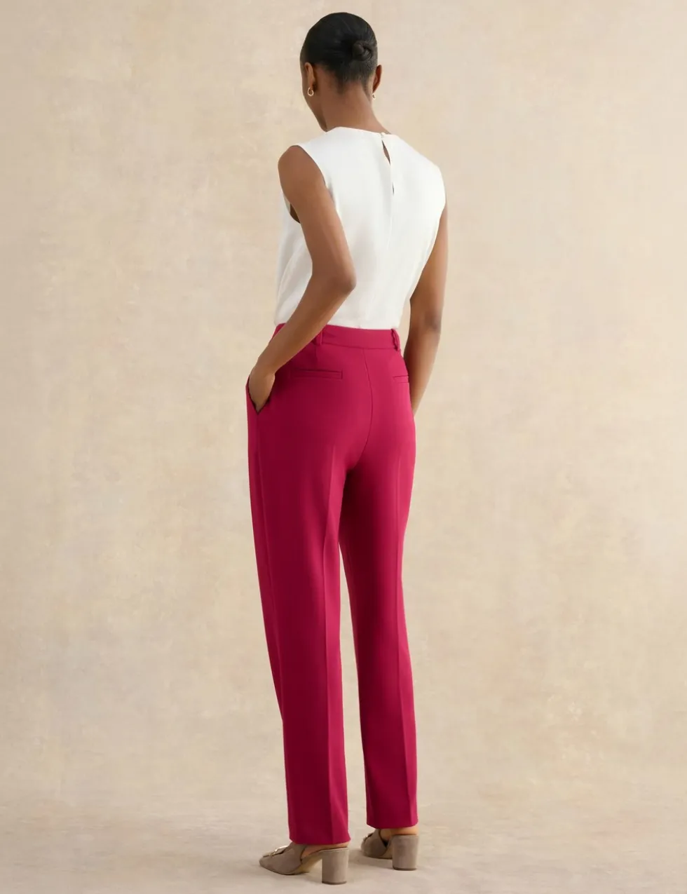 Straight Leg Trousers