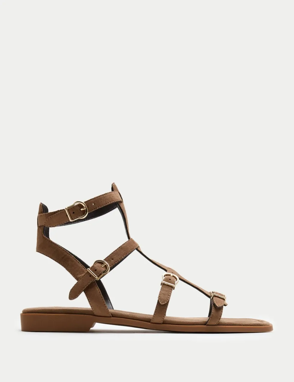 Strappy Flat Gladiator Sandals