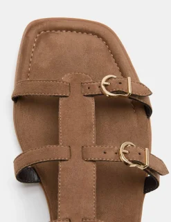 Strappy Flat Gladiator Sandals