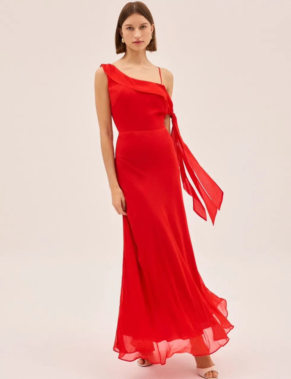 Strappy Maxi Slip Dress