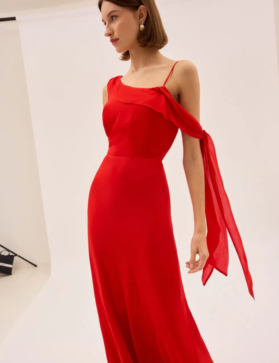 Strappy Maxi Slip Dress