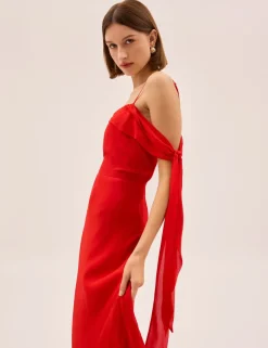 Strappy Maxi Slip Dress