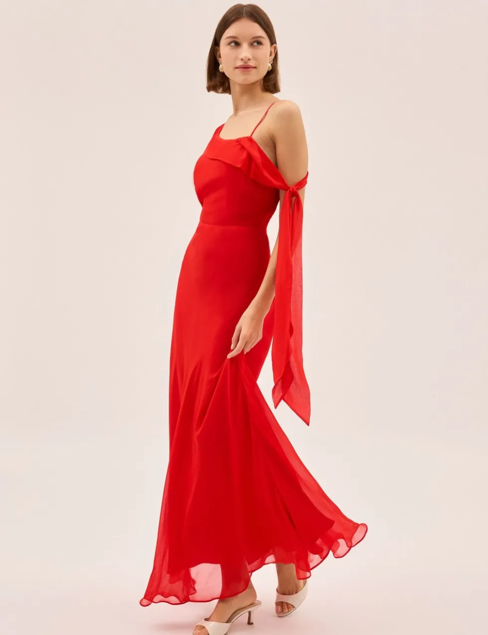 Strappy Maxi Slip Dress