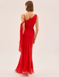 Strappy Maxi Slip Dress