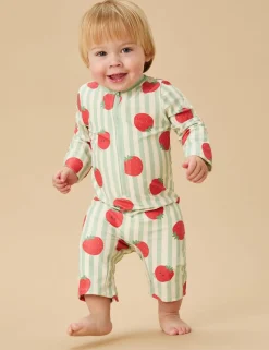 Strawberry Print Swim All In One (0-24 Mths)