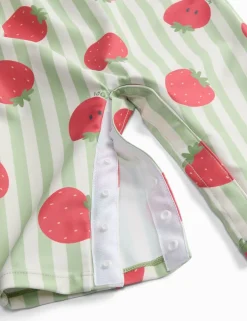 Strawberry Print Swim All In One (0-24 Mths)