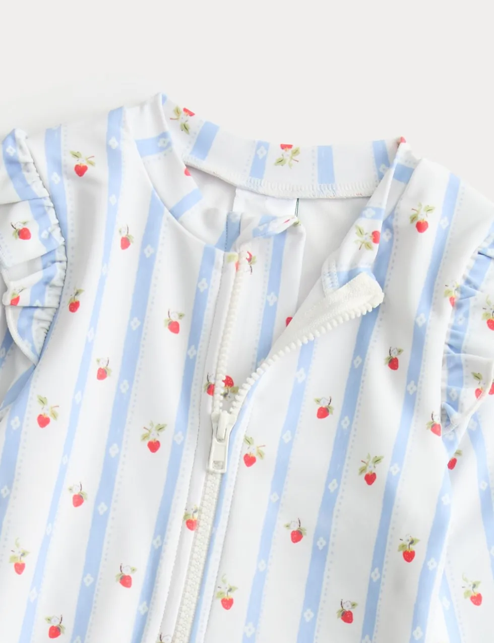 Strawberry Stripe Swimsuit (0-3 Yrs)