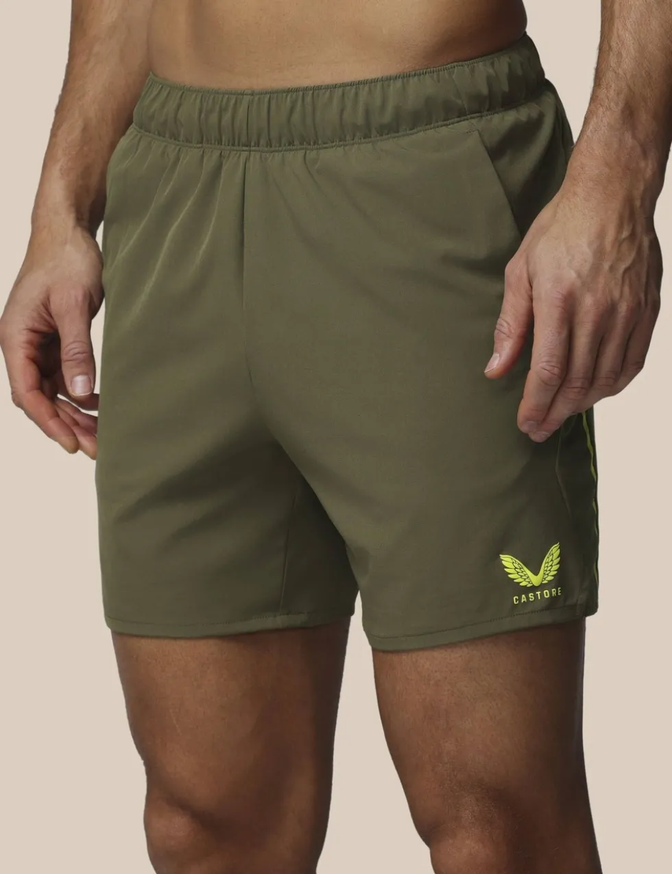 Stretch Zip Pocket Sports Shorts