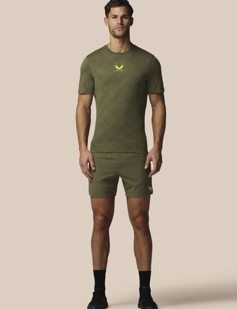 Stretch Zip Pocket Sports Shorts
