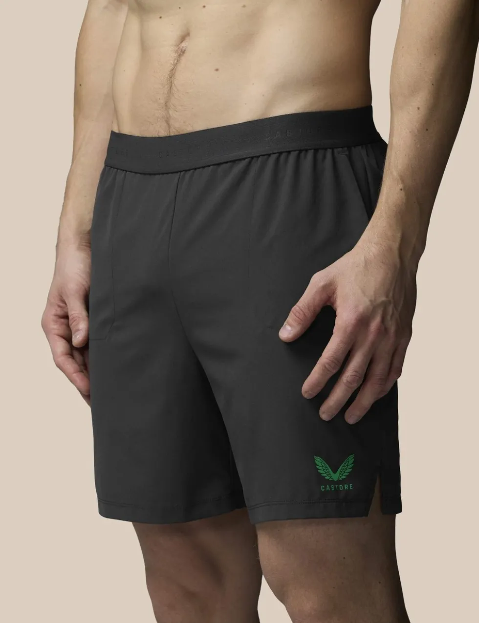 Stretch Zip Pocket Sports Shorts
