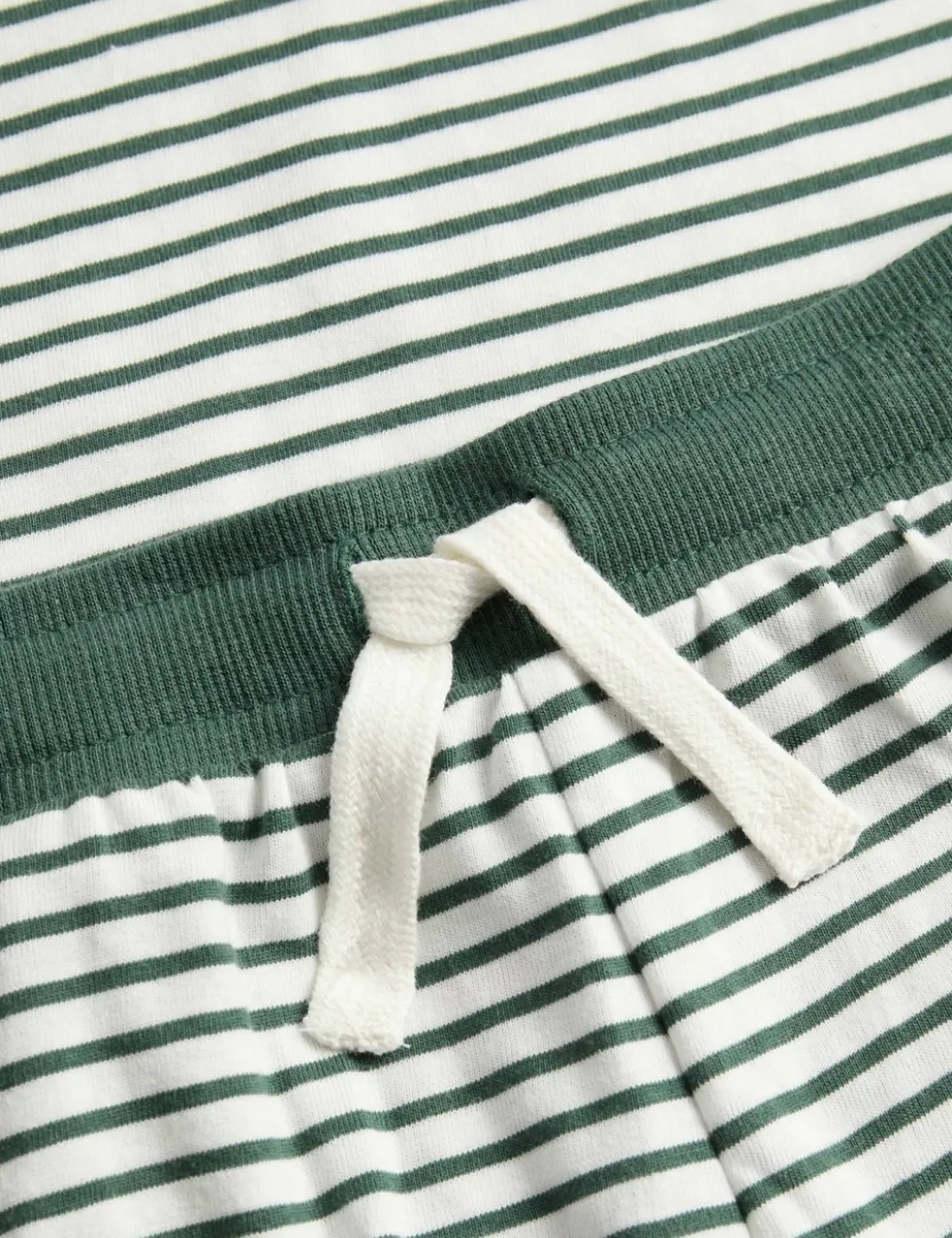 Striped Badge Short Pyjamas (1-8 Yrs)