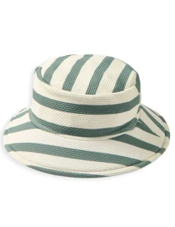 Striped Bucket Swim Hat (0-36 Mths)