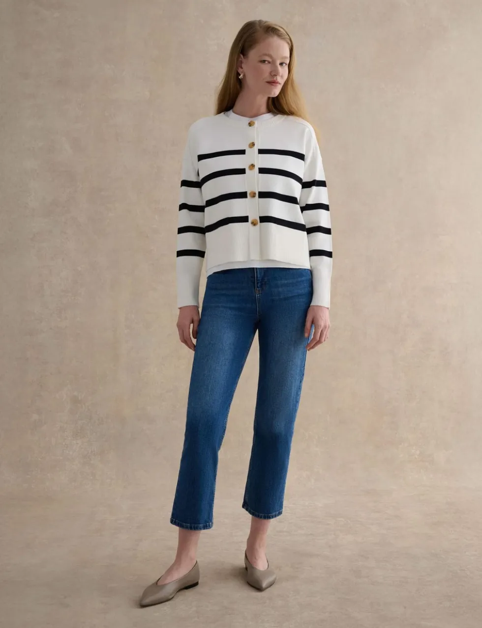 Striped Cardigan