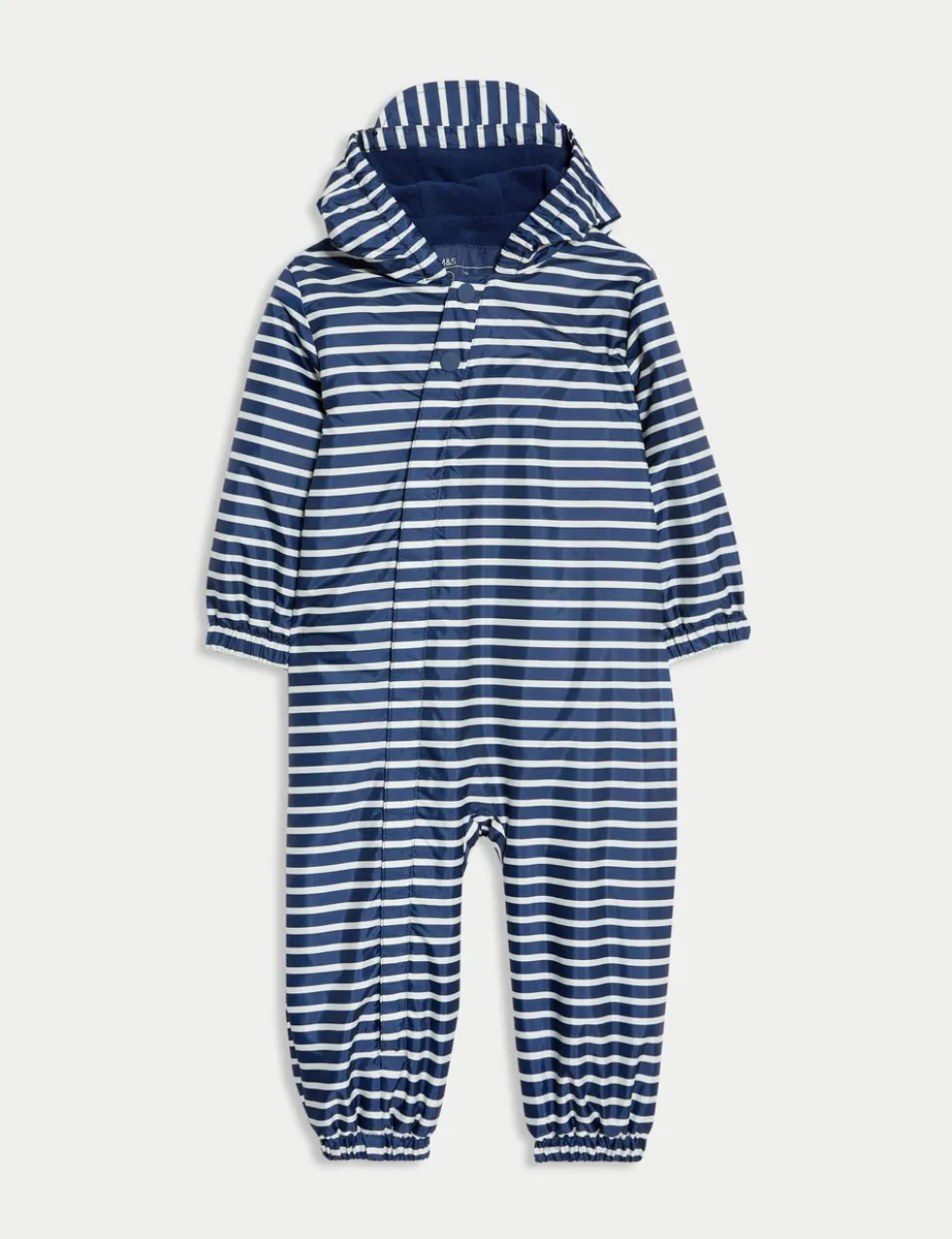 Striped Hooded Fisherman Puddlesuit (0-3 Yrs)