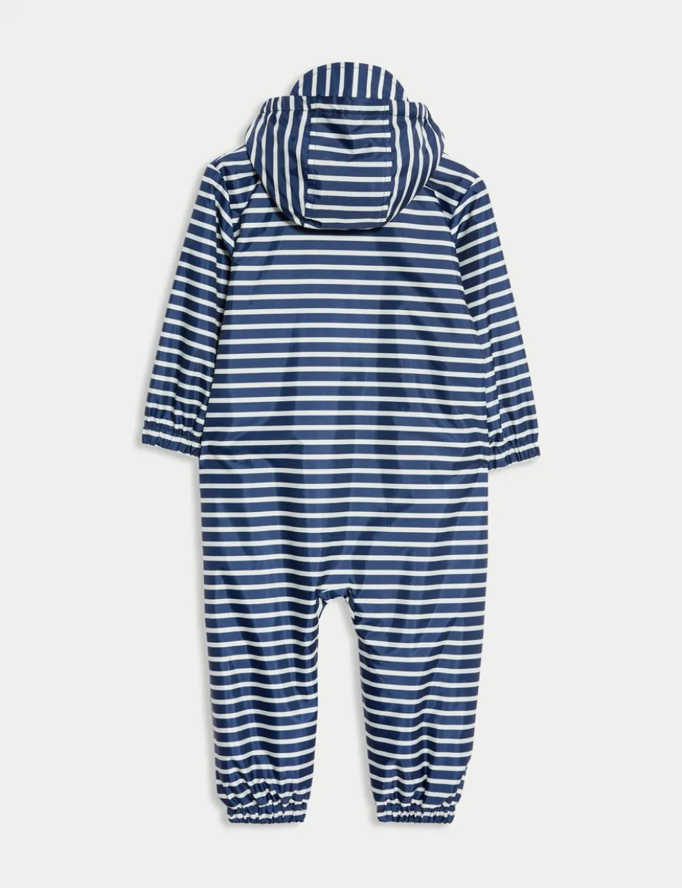 Striped Hooded Fisherman Puddlesuit (0-3 Yrs)
