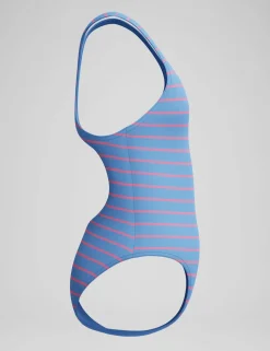 Striped Medalist One Piece Swimsuit (4-16 Yrs)