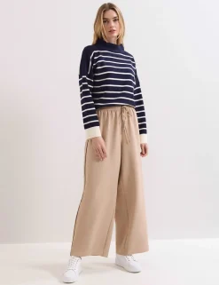 Striped Roll Neck Jumper
