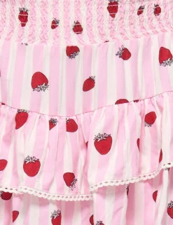 Striped Strawberry Frill Skort (8-14 Yrs)