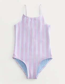 Striped Swimsuit (8-16 Yrs)