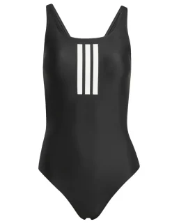 3-Stripes Scoop Neck Swimsuit